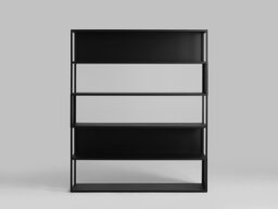 Hyller 180cm H Steel Geometric Bookcase