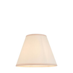 Ivy Tapered Lamp Shade finished in Vintage White