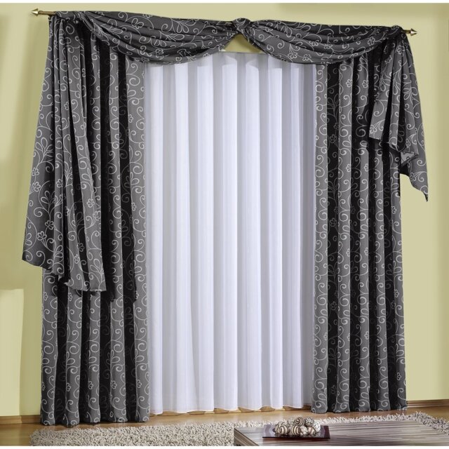 Jann Pinch Pleat Room Darkening Curtain