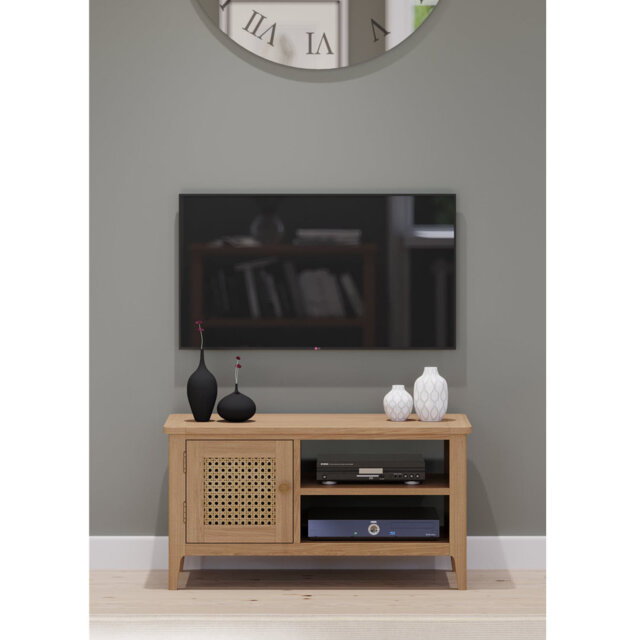Halmstad Natural Oak TV Unit
