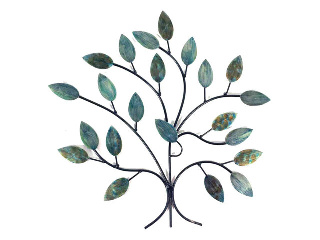 Handmade Trees And Nature Wall Decor on Metal