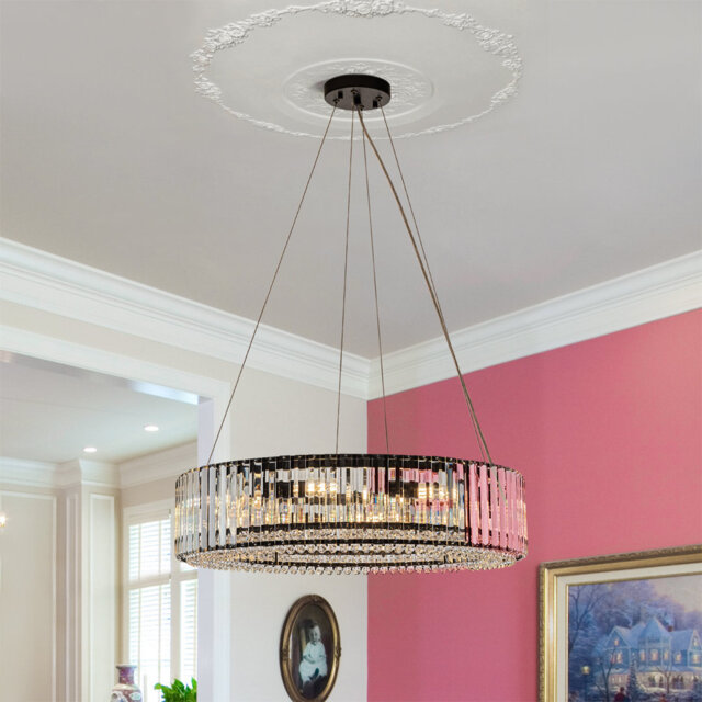 Craggie Drum Crystal Chandelier