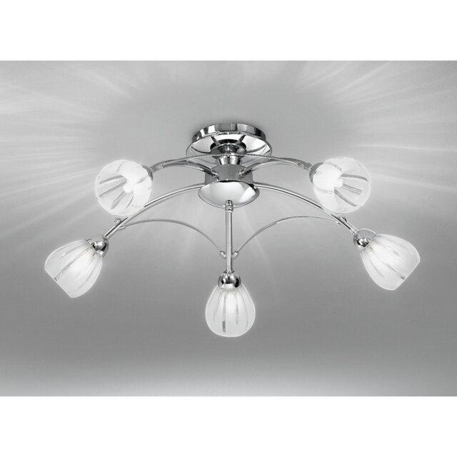Hortense 5 Light Semi Flush Mount