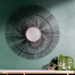 Metal Circle Wall Mirror