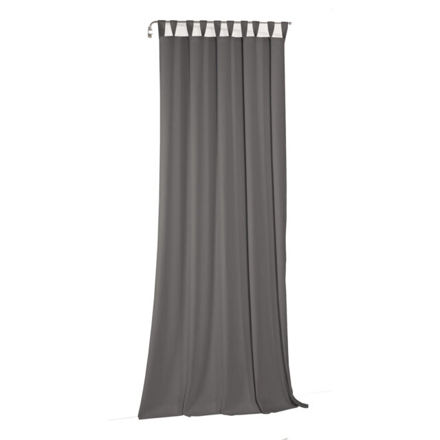 Newbury 67% Polyester And 33% Cotton Room Darkening Single Curtain Panel
