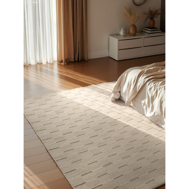 Villeroy & Boch Rug Scala - Natural Living Room Rug with High-Low Texture for Living Room, Dining Room, Bedroom, and Hallway