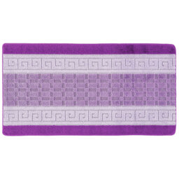 Wendyn Looped/Hooked Purple/White Indoor/Outdoor Rug