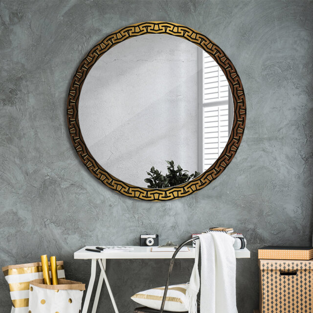 Huldar Glass Flat Wall Mirror