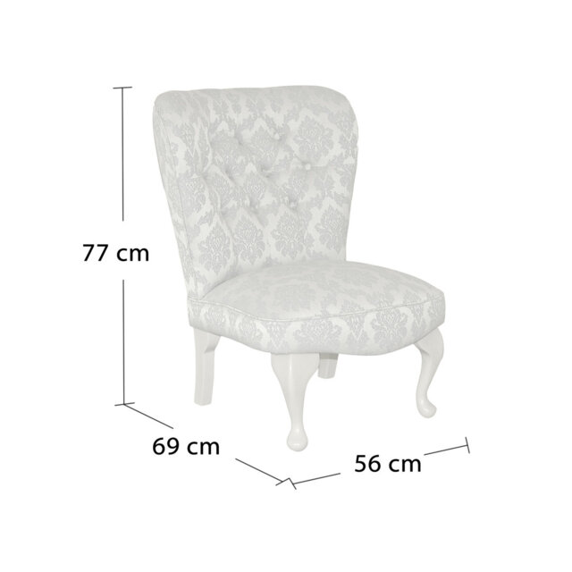 Loretta Upholstered Slipper Chair