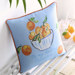 My Darling Clementine Floral Multi Cushion