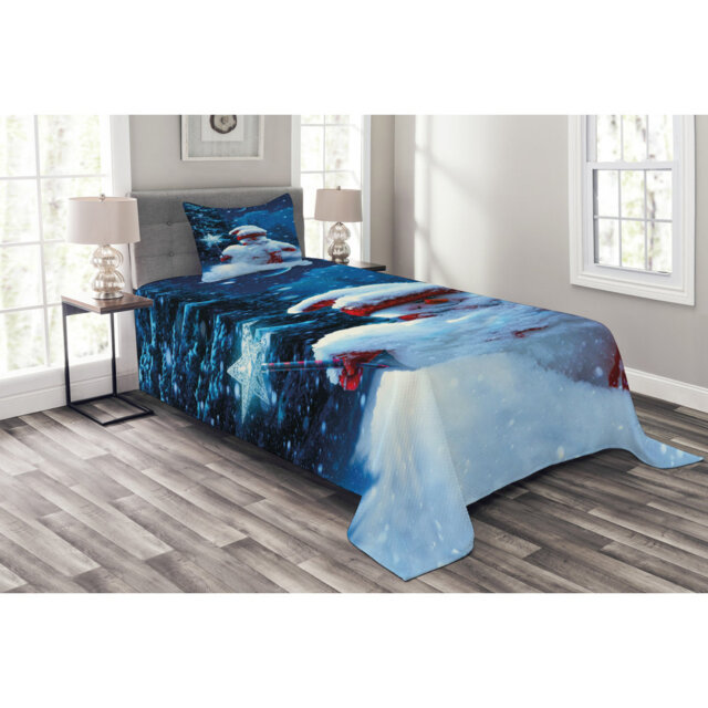 Adelis Polyester No Pattern And Not Solid Colour Bedspread with Pillowcases