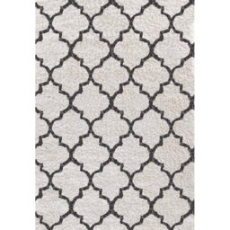 Babsy Shaggy Dark Cream Indoor/Outdoor Rug