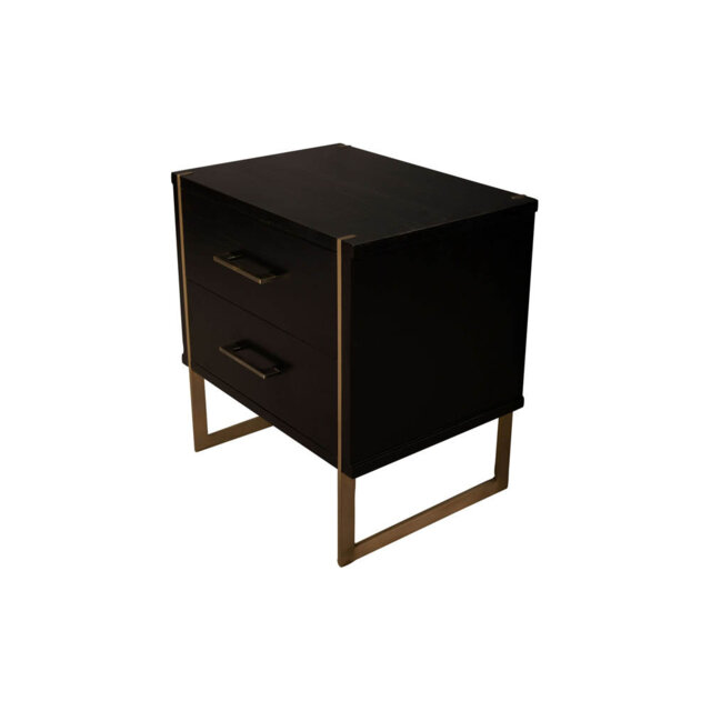 Alcinda 2 Drawer Bedside Table