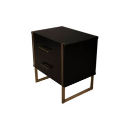 Alcinda 2 Drawer Bedside Table