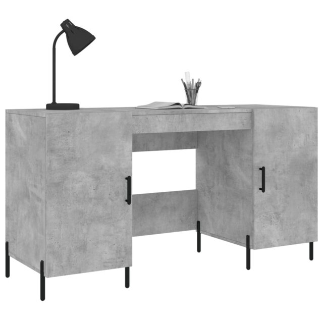 Bowerville Metal Base Writing Desk