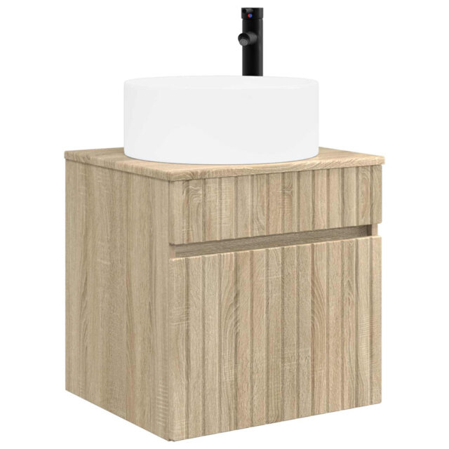 Single Bathroom Vanity with Ceramic Basin