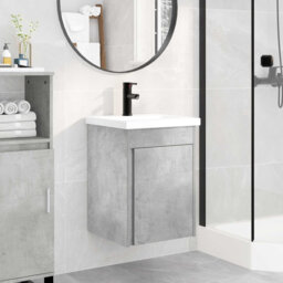 Single Bathroom Vanity with Ceramic Basin