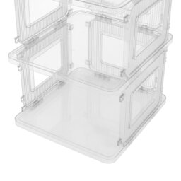 3 Pair Stackable Shoe Rack