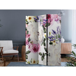 135cm W x 172cm H 3 - Panel Acoustic Room Divider Folding Room Divider