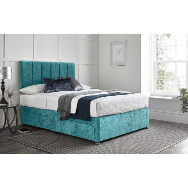 "Varberg Divan Bed with 24"" Headboard on Struts"