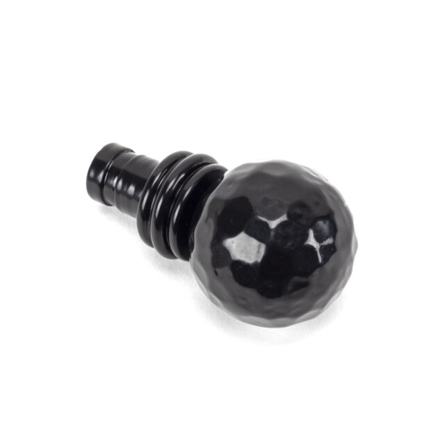 Hammered Ball Steel 6.4cm Finial