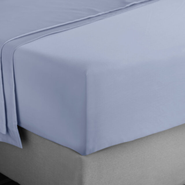 400 Thread Count Cotton Sateen Fitted Sheet