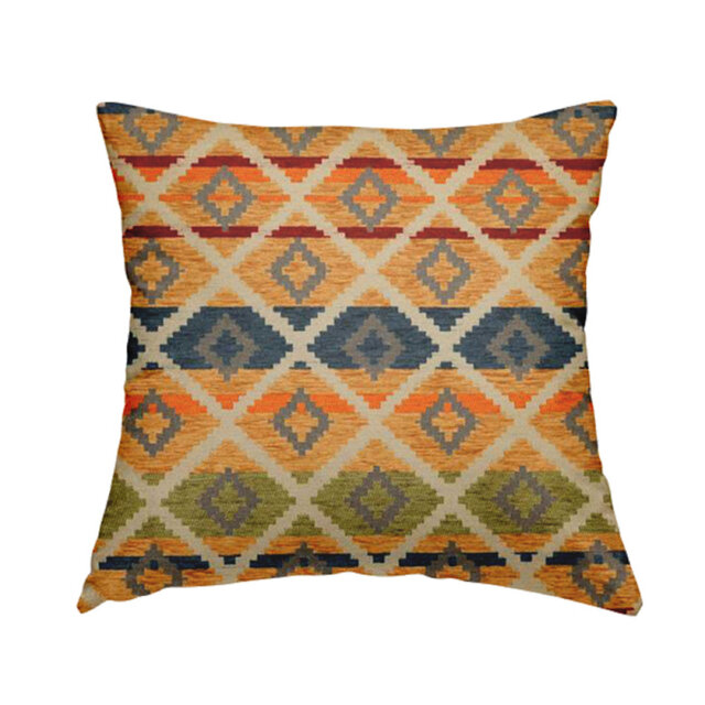 Geometric Scatter Cushion with Filling