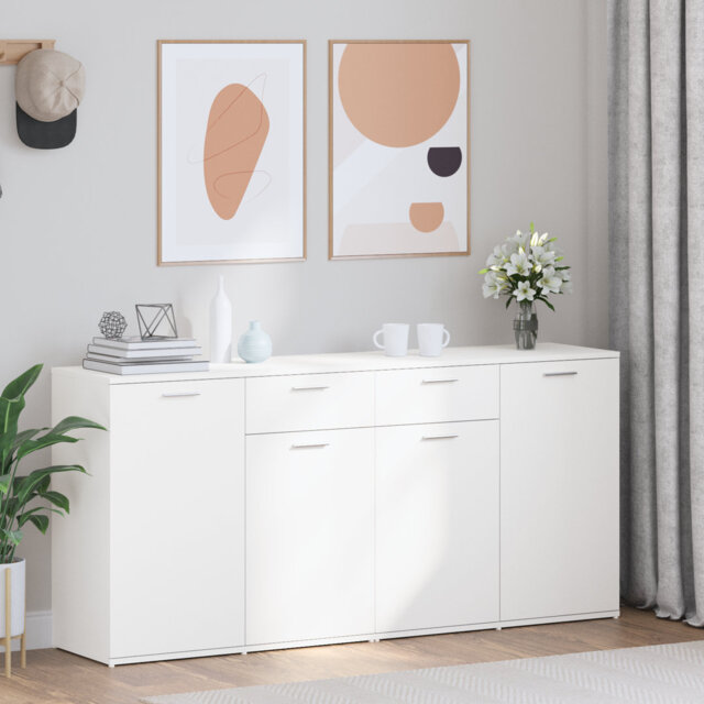 Audreyna Sideboard 160x36x75 cm Engineered Wood