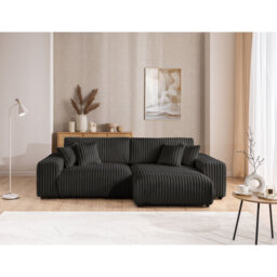 Mollis 4 Seater Corduroy Corner Sofa