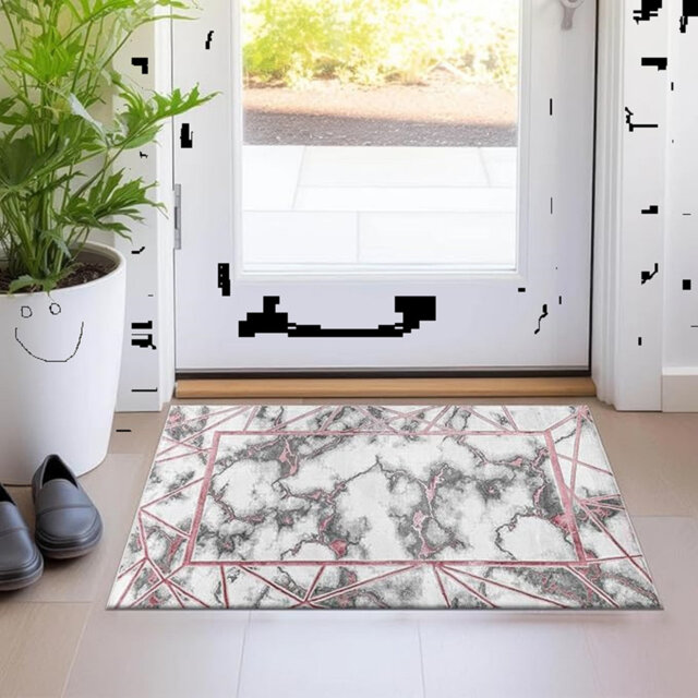 Modern Abstract Area Rugs Soft Living Room Rug Hallway Kitchen Bedroom Carpet Floor Mat