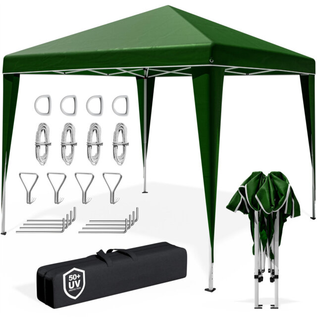 3 x 3m Pop-Up UV Protection 50+ Waterproof Winterproof with Pocket Foldable Stable Camping Garden Gazebo