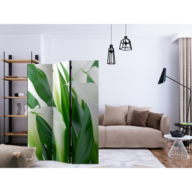 135cm W x 172cm H 3 - Panel Acoustic Room Divider Folding Room Divider