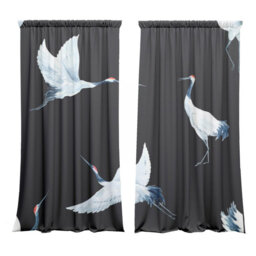 Chandos Velvet Blackout Curtain Panel Pair
