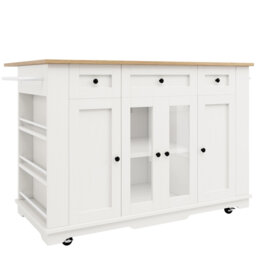 Wood Kitchen Island