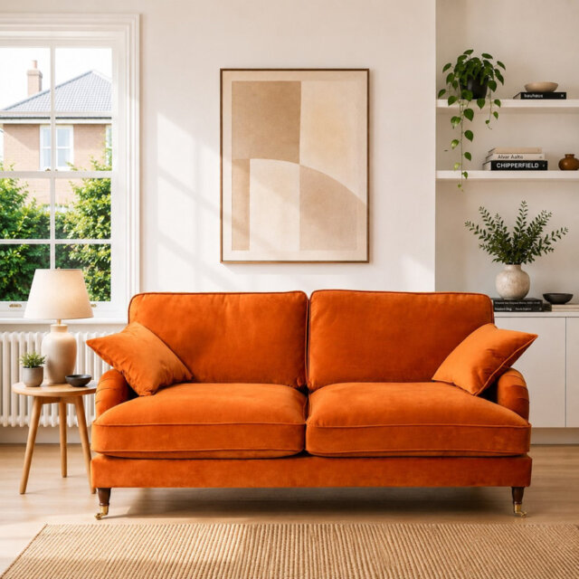 Fabiola 2 Seater Velvet Loveseat
