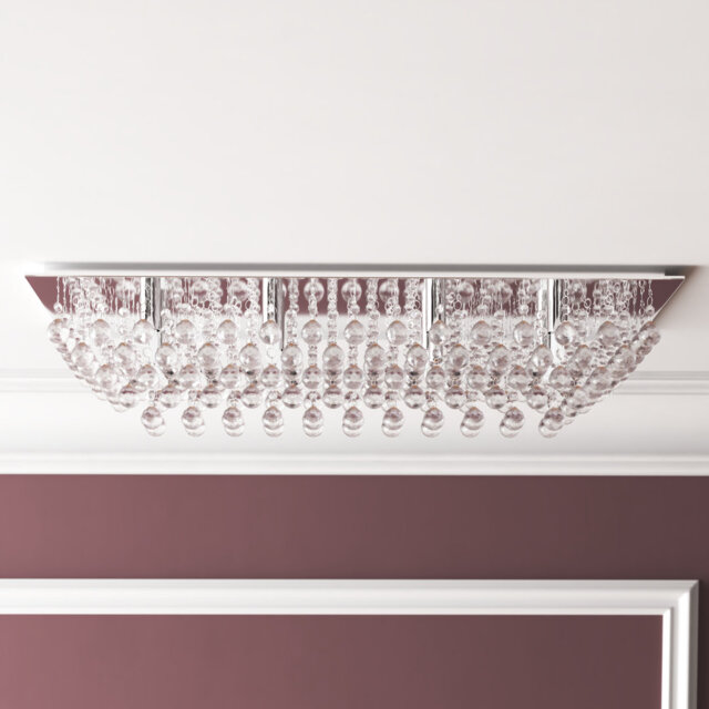 8-Light Flush Mount