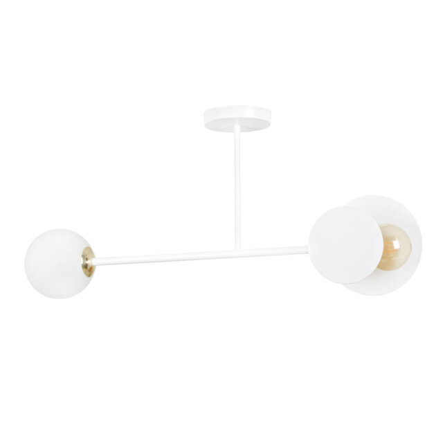 Cifuentes Glass Semi Flush Mount