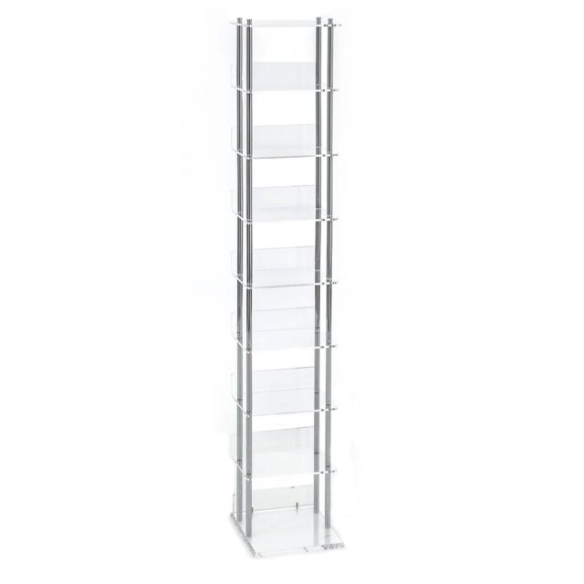 Plastic 117cm H Media Shelves