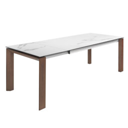 Extendable Marble Top Dining Table