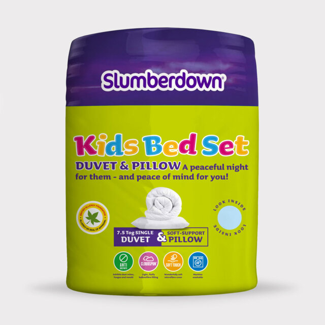 Slumberdown Kids Anti Allergy 7.5 Tog Summer Duvet
