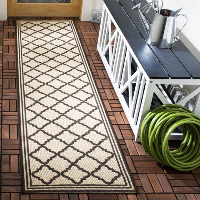 Athey Geometric Indoor / Outdoor Area Rug