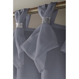 Aoibhne Tiara Tab Top Sheer Curtain Panel