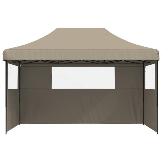 Vidaxl Foldable Party Tent Pop-Up With 4 Sidewalls Patio Gazebo Canopy Shelter