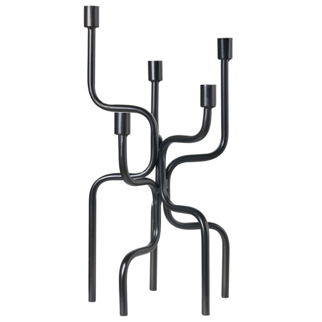PORRTELA Metal Tabletop Candelabra