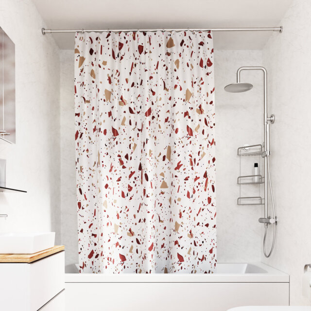 Croydex Polyester Shower Curtain