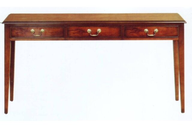 137Cm Solid Wood Console Table