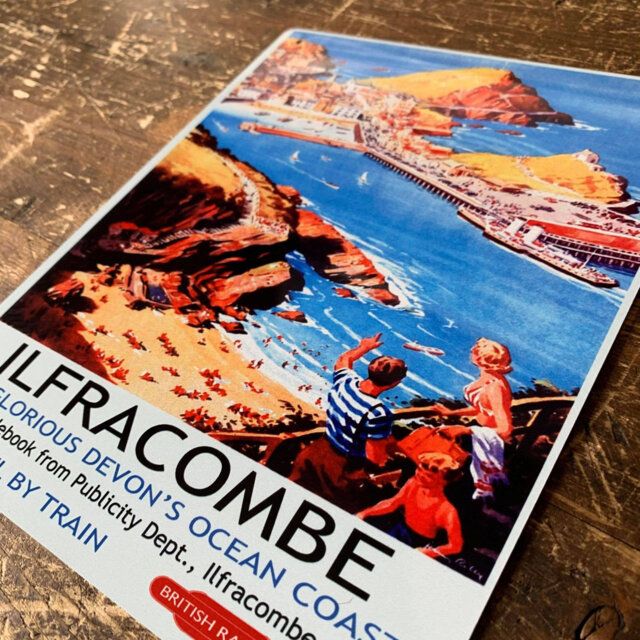 Ilfracombe British Railways Wall DÃ©cor