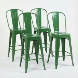 Counter Stool with Metal Frame