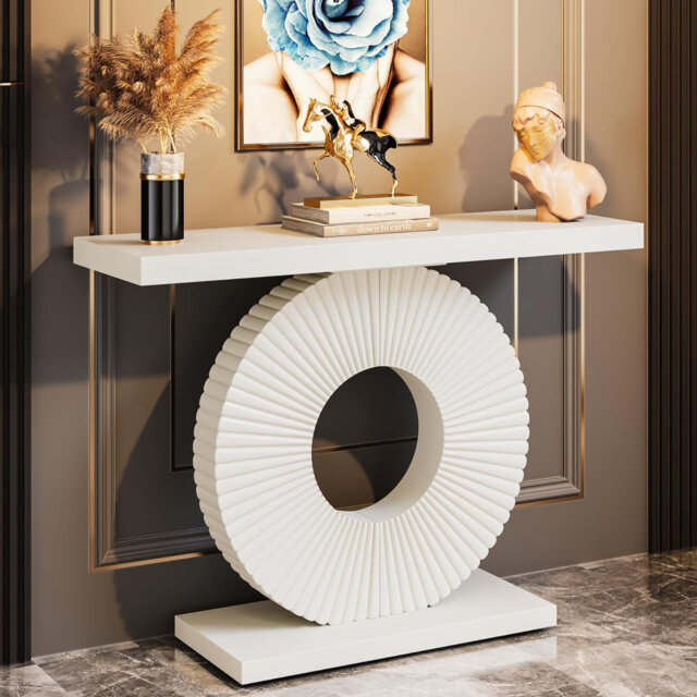 100Cm Console Table Slim Hallway Table