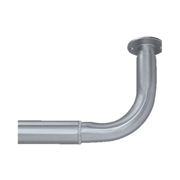 Mild Steel Adjustable Single Curtain Pole
